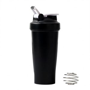 Custom Logo 600ml PP Plastic Travel Sports Protein <b>Shaker</b> Reusable Thermal Insulation Drinking <b>Bottle</b> with Lid - Product Image 1
