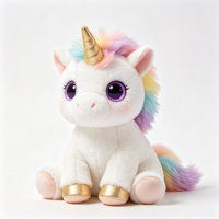Peluche personnalisée en forme d'animal, ours, lapin, chat, dinosaure, licorne, peluches douces, cadeau pour enfants