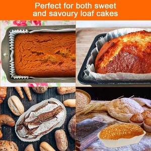 Apto para horno hasta 230 °   Caja <span class=keywords><strong>de</strong></span> Plástico Blanca <span class=keywords><strong>de</strong></span> 7.5x3.5x2.5 Pulgadas, Tipo Concha, Siliconada, Paquete <span class=keywords><strong>de</strong></span> 100, Moldes <span class=keywords><strong>de</strong></span> Papel para Pastel <span class=keywords><strong>de</strong></span> 2 lb - Product Image 4