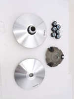 Kit complet de variateur de poulie motrice pour scooter VARIO 160 K2S, embrayage primaire, poulie à 30 degrés avec rouleaux de variateur