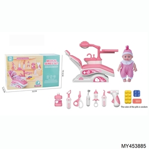 Mainan Dokter Gigi Anak Grosir, <span class=keywords><strong>Set</strong></span> Permainan Peran Rumah Sakit, Mainan Edukasi Anak Prasekolah, <span class=keywords><strong>Set</strong></span> Alat Medis Dokter - Product Image 3