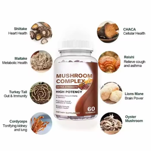 Ausreson Private Label Nootropic Suplementos para el cerebro Lions Mane Mushrooms Gummy Organic Mushroom Gummies - Product Image 2