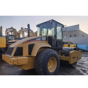 Rouleau compresseur CAT Caterpillar CS683E d'<span class=keywords><strong>occasion</strong></span> à prix réduit, original du Japon, rouleau CAT CS683E d'<span class=keywords><strong>occasion</strong></span> à Shanghai - Product Image 4