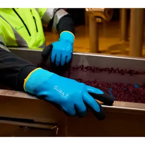 Guanti Juba 259WT 7 S Feel Grip Invernali Colore Blu - Product Image 4