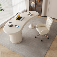 Bureau de Style crème minimaliste petit appartement maison tenir la lumière luxe Simple bureau moderne Simple bureau d'ordinateur