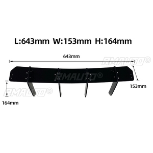 For BMW 1 Series F20 F21 LCI M135i M140i 2015-2019 Rear Bumper Diffuser Lip Car Boot Lower Spoiler Plate Bracket Trim <b>Splitter</b> - Product Image 2