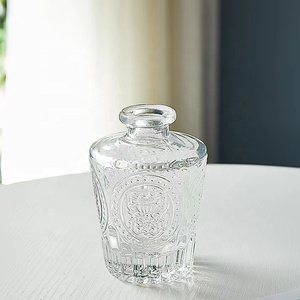 <span class=keywords><strong>Vase</strong></span> <span class=keywords><strong>en</strong></span> <span class=keywords><strong>verre</strong></span> à relief à <span class=keywords><strong>grand</strong></span> diamètre créatif pour la décoration de mariage avec un petit <span class=keywords><strong>vase</strong></span> <span class=keywords><strong>en</strong></span> <span class=keywords><strong>verre</strong></span> <span class=keywords><strong>cylindrique</strong></span> blanc - Product Image 2