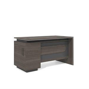 Venta directa de fábrica, diseño Simple, escritorio ejecutivo de escritura de madera maciza, mesa de oficina comercial para gerente