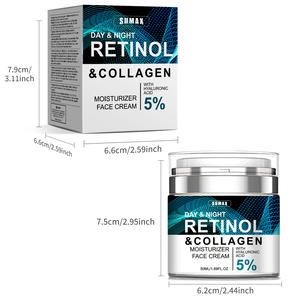 Hot Sale 50ml Anti-Aging Retinol Gesichts creme Private Label mit organischen Inhaltsstoffen Mineralien Hyaluron säure infundiert - Product Image 4
