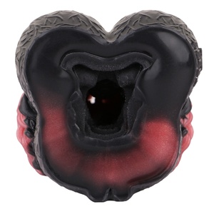 Masturbador de silicona con forma de pene de perro de fantasía al por mayor, masturbador de bolsillo, copa para masturbación, juguete sexual para adultos, vagina artificial - Product Image 2
