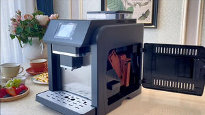 Máquina automática <span class=keywords><strong>de</strong></span> café Espresso, <span class=keywords><strong>molinillo</strong></span> negro, Espumador <span class=keywords><strong>de</strong></span> leche - Product Image 3