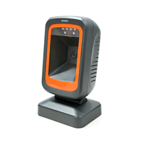 Escáner de Códigos de Barras 2D Omnidireccional DYscan, Sensor CMOS de Escritorio, Interfaz USB/COM, 1 Año de Garantía, Lector de Códigos QR para Pasaportes