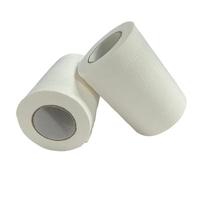 Rouleau de papier toilette en bambou matelassé sans mandrin, 2 plis, doux, jetable, pour usage domestique