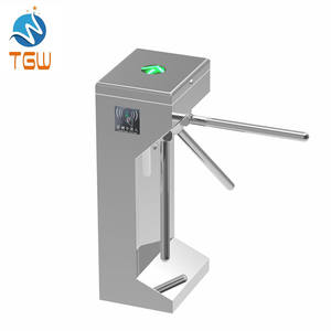 Tourniquets de sécurité TGW Porte de contrôle d'accès à deux bras Porte de tourniquet trépied pour centres commerciaux Gymnases Stades Terrains de jeu - Product Image 6
