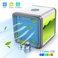Nouveau mini ventilateur USB portable, climatiseur, humidificateur, purificateur d'air, ventilateur de refroidissement pour ordinateur portable, idéal pour l'été, le bureau, la maison