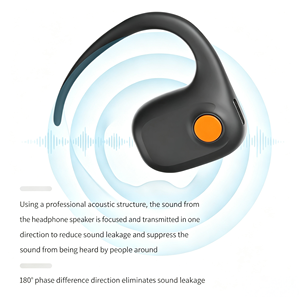 DG09 Open Ear Bone Conduction for V5.3 LED Indicator Dual ENC Noise Cancellation IPX5 Waterproof Sports Long Play Time Enjoy up - Product Image 5