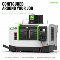 Centre d'usinage CNC robuste HTM950 à haute rigidité pour une coupe de métal stable et une production fiable