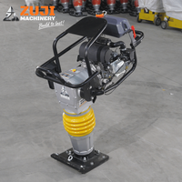 Compacteur à piston HCD125, 5,5 CV, essence, diesel, électrique, machine de compactage du sol pour la construction