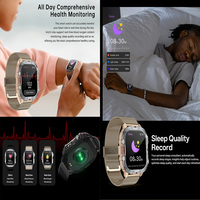 Montre connectée à écran tactile, téléphone portable, montre de sport connectée, appel Bluetooth, montre intelligente connectée au téléphone portable