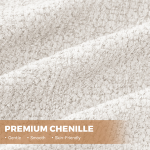 Modern Boneless Chenille L-Shaped Couch Oversized Cloud-Like <b>Sofa</b> Bed with Deep Seats for Living Room Large Space - Product Image 2