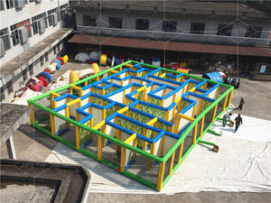 Sıcak Satış PVC şişme labirent Oyunu Atlama Oyunu Şişme Öğe Olay Için - Product Image 6