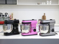 Robot pâtissier électrique 10L 304 pour cuisine, grand écran, 9 vitesses, commande tactile, bol mélangeur, crochet pétrisseur, accessoires