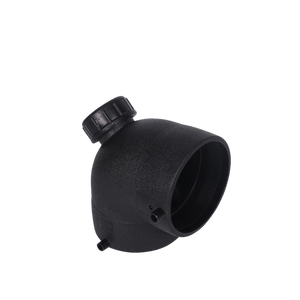 HDPE thermofusion ổ cắm phụ kiện PN10 chìm mở rộng Doanh linh hoạt Nước <span class=keywords><strong>Siphon</strong></span> thoát nước Phụ Kiện Màu Đen en1519 - Product Image 4