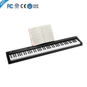 Piano numérique multifonctionnel portable à 88 touches avec fonction <span class=keywords><strong>MIDI</strong></span>, orgue électronique, <span class=keywords><strong>clavier</strong></span> avec haut-parleur intégré, design léger - Product Image 2