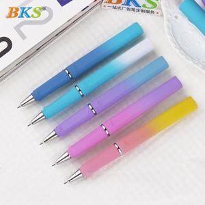 Bolígrafo de Gel con Clip Personalizado al por Mayor, con Ancho de Escritura de 0.5 mm, Tinta Azul/Roja, Opciones Multicolor para Uso en Oficina/Escuela - Product Image 5
