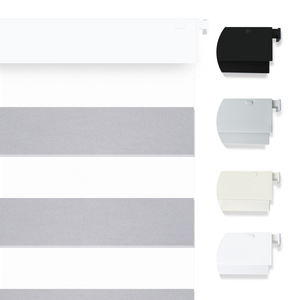 Tende a Rullo Zebra Elettriche Motorizzate <span class=keywords><strong>per</strong></span> Finestre, Automatiche e Intelligenti, Senza Foratura, con Controllo Remoto WiFi e Compatibilità Alexa - Direttamente dalla Fabbrica - Product Image 4