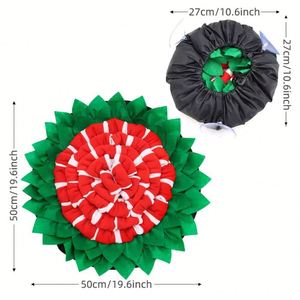 Tapis de Sniffing Interactif pour Chiens : Jouet Anti-Stress, Distributeur Lent de Friandises, Durable, Écologique, Gris – Encourage la Chasse Naturelle - Product Image 4