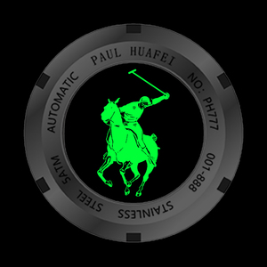 Reloj de Cuarzo para Hombre PAUL HUAFEI PH777 <span class=keywords><strong>Serie</strong></span> Polo, Resistente al Agua 3ATM, Correa de Acero Inoxidable, Reloj de Pulsera de Negocios con Fecha - Product Image 5