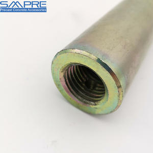 Prises de levage cylindriques modernes en acier préfabriqué coulé sur place, anti-corrosion, avec plaques galvanisées pour la couverture en béton - Product Image 1