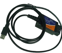 Escáner de Diagnóstico OBD2 con Conexión USB a Precio Favorable, Compatible con ELM327, Herramienta de Diagnóstico para Automóviles
