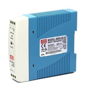 Fuente de Alimentación Conmutada Mean Well MDR-20-24 de Salida Única, Voltaje de Salida de 24 V, Entrada de 85-264 VCA/120-370 VCC, Riel DIN TS-35/7.5 15 - Product Image 4