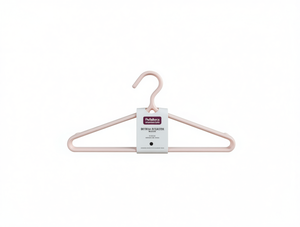 Appendiabiti in plastica Pallabaca, 8 pezzi, leggeri, antiscivolo, rettangolari, con gancio, per guardaroba, design minimalista - Product Image 1