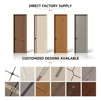 Puerta de Melamina Moderna de Alta Calidad, Aislamiento Acústico para Baño, Uso Interior/Exterior, Venta al por Mayor, Nuevo Producto, ODM OEM
