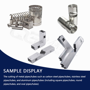 Máquina de corte láser de fibra CNC de cinco ejes <span class=keywords><strong>3D</strong></span> de alta eficiencia y sin oscilación Qiangang para tubos metálicos 1500-3000W, automática, refrigerada por agua, con IA - Product Image 6