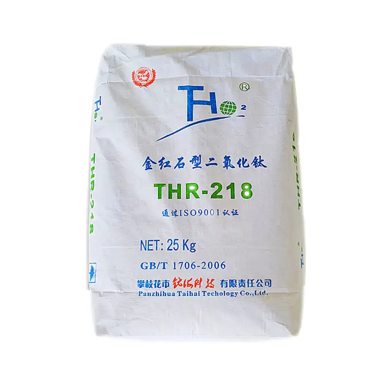 Tio2 Rutieldioxide Titanium THR-218 Verven, Rubber, Inkten, Verf Plastic Master Batch Rubber Titaandioxide Rutiel