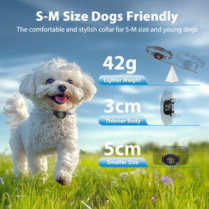 Collier anti-aboiement pour chien, noir, ABS, équipement d'entraînement automatique anti-aboiement pour petits chiens - Product Image 4
