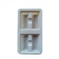 Plateau en plastique pour 10 flacons de 3 ml de peptides, emballage cosmétique, insert pour flacon