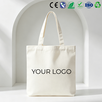 Individuell Bedruckte Logo-Baumwoll-Tragetasche Umweltfreundliche Recycelte Baumwolle Wiederverwendbare Baumwoll-Einkaufstasche für Werbezwecke