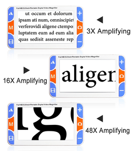 RS500S Kính Lúp Đọc Video Kỹ Thuật Số Hỗ Trợ Tầm Nhìn Thấp 5 Inch - Product Image 3