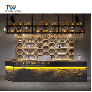 Chất lượng cao nhân tạo đá LED rượu quầy <span class=keywords><strong>bar</strong></span> cho độc quyền căn hộ - Product Image 2