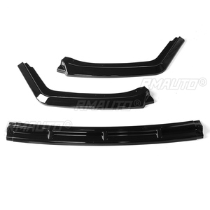 New Car Front Bumper Splitter Lip Spoiler Diffuser Guard <b>Cover</b> Trim Body Kit for Civic Hatchback & Si 2016 2017 2018 2019 2020 - Product Image 5