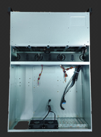 4U 24 Bay Storage Hot-swap Rack Server Chassis dengan 12GB Backplanes Cloud Calculation