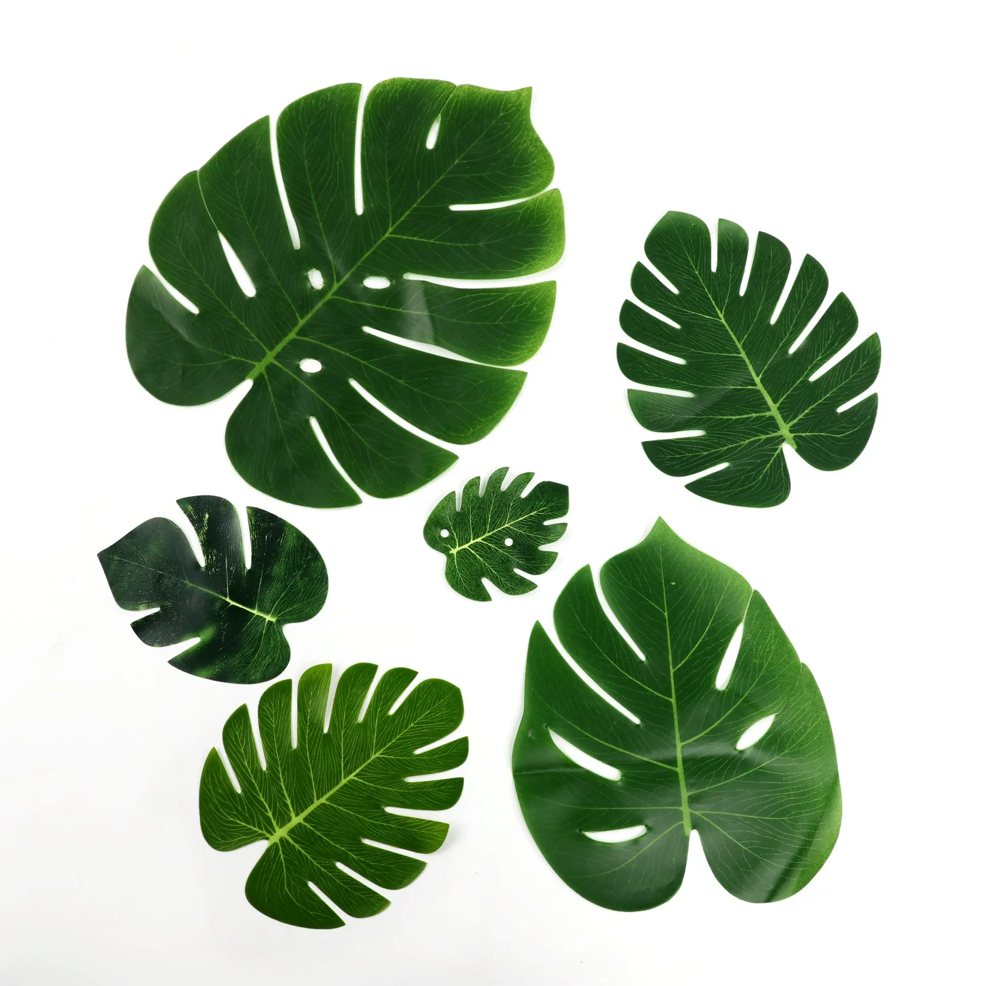 Оптом искусственная черепаха спинной лист растения зеленый Гавайский Декор для дома Имитация цветочной композиции реквизит