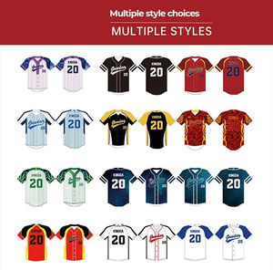 México personalizado de alta calidad para Royals béisbol uniformes de manga larga transpirable malla Jersey deporte con diseño bordado - Product Image 3