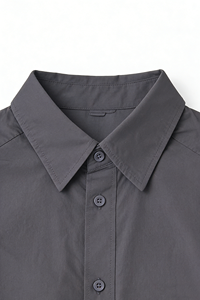 Essential Clean-Fit Cropped Button-<b>Down</b> - Product Image 3