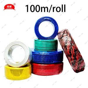 Thw cabo pvc isolado cordão único cabo awg4 awg6 awg8 awg10 awg12 awg14 awg16